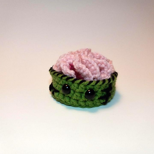 Ravelry: Zombie Brain Scrunchie pattern by Dani West