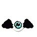 Eyeball With Wings Applique pattern 
