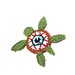 Turtle Eyeball Applique pattern 