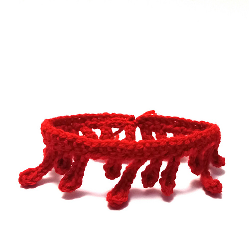 Blood Spatter Choker