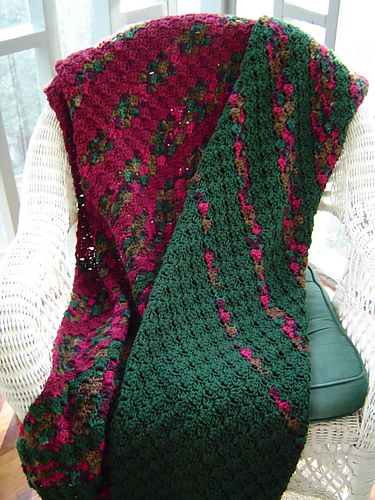 Ravelry: Shell Stitch Afghan pattern by Anastacia Zittel