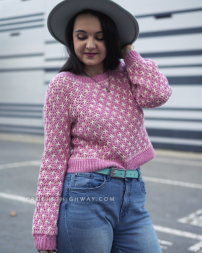 Ravelry: Tic Tac Toe Sweater pattern by Ana-Maria