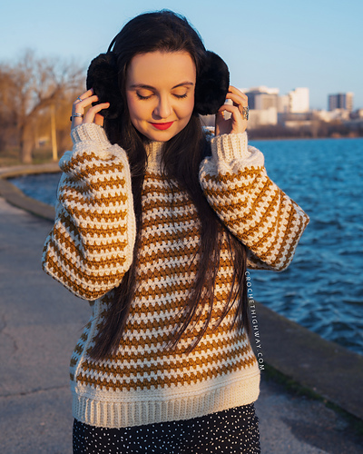 Stripe A Pose Pullover main image 1