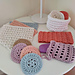Crochet Spa Set 5 Reusable Accessories pattern