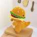 Hamburger T-Rex pattern