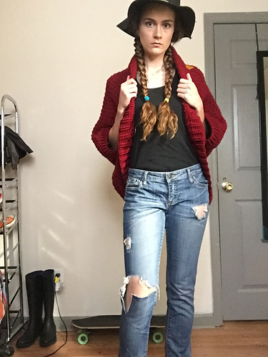 Lion Graphgan Cocoon Cardigan photo 2