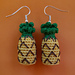 Pineapple Earrings pattern 