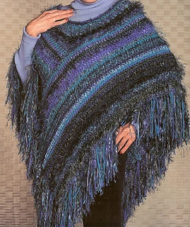 Modular Crochet Poncho