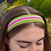 Colorful Striped Headband pattern