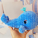 Whale plush pattern 