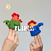 FLIP, the bird™ Rooster pattern