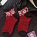 Scream socks pattern