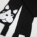 Boston Terrier Scarf pattern 