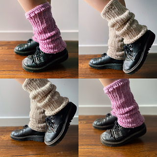 Ravelry: Rib look leg warmers pattern by Fran Mori