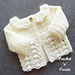 Lotus Shell Baby Jacket pattern 