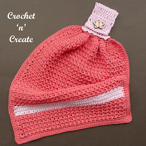 Ravelry Hanging Kitchen Towel pattern by Crochet 'n' Create