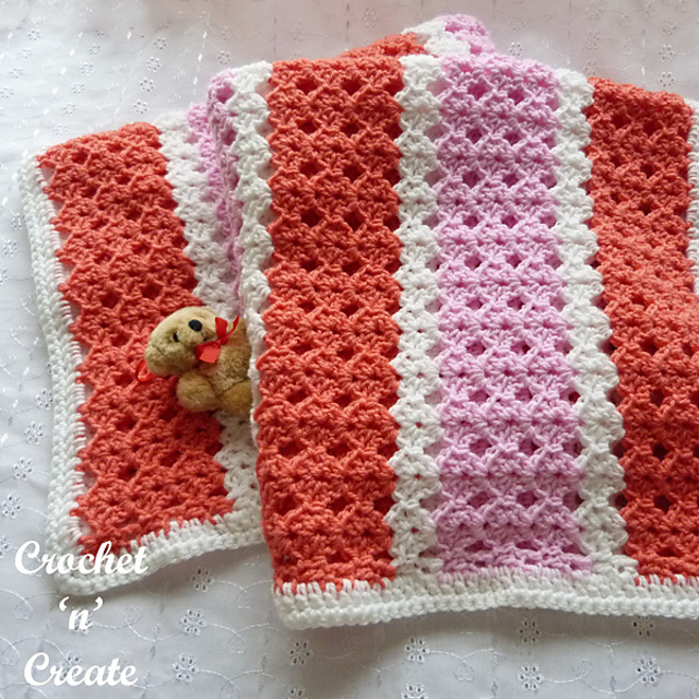 Ravelry Sweet Dreams Baby Blanket pattern by Crochet 'n' Create
