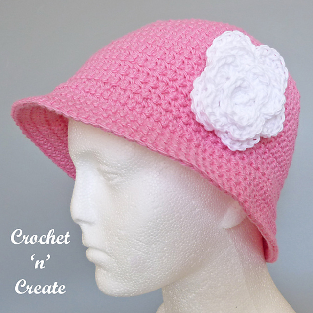 Ravelry Summer Bucket Hat pattern by Crochet 'n' Create