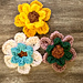 2-Layer 3D Flower pattern