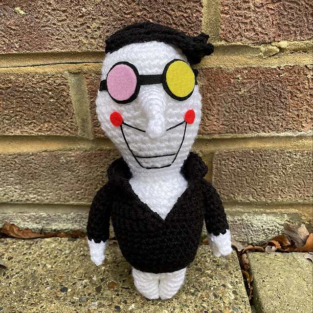 Ravelry: Deltarune Spamton pattern by Tor Smith