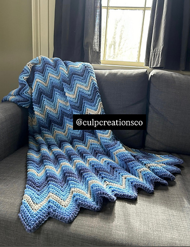 Textured Chevron Blanket