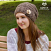 Peechee Slouch Hat pattern 