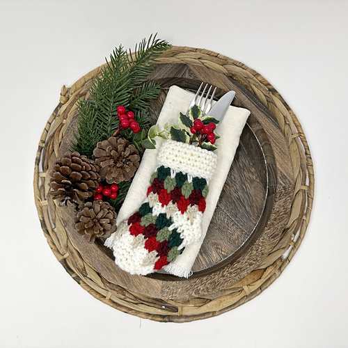 Ravelry: Country Charm Stocking Ornament pattern by Cyprianne Nolan