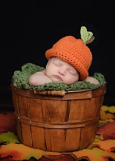 Crochet Pumpkin Hat