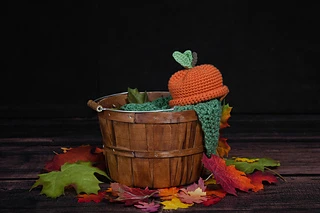 Crochet Pumpkin Hat