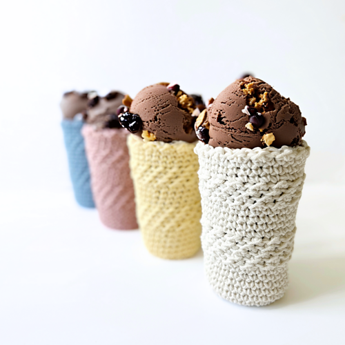 Ravelry Montero Iced Cap Cozy With Bottom pattern by Cyprianne Nolan