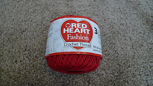 Red Heart Crochet Thread Yarn - 4 Spool Black Assortment For Sewing And Crafting