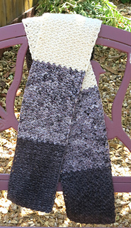 Stormy Scarf Crochet Kit, Mrs Moon