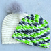 Cozy Linked Beanie pattern 
