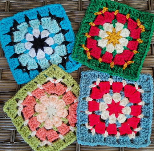 Star Flower Granny Square photo 1
