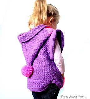 crochet hooded sweater child