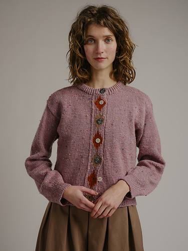 Diamond Placket Cardigan