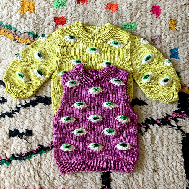BABY EYES SWEATER + VEST