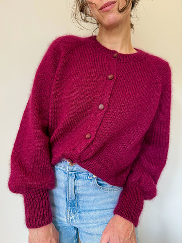 Grace Cardigan crew neck