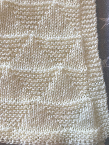 Lille fjell Babypledd - Daisy Gray Knits