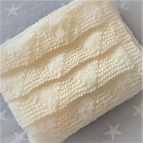Lille fjell Babypledd - Daisy Gray Knits