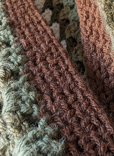 Border - moss stitch
