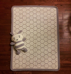 Nana's sweet as online can bee baby blanket