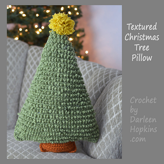 christmas tree pillow