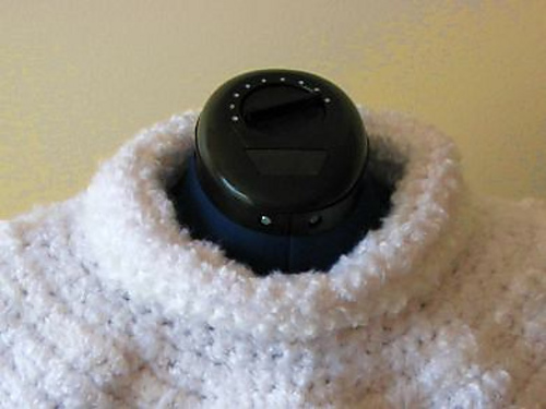 Chunky Turtle Neck Shorty Poncho photo 4