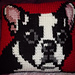 Boston Terrier Pillow pattern 