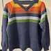 Just For You V Pullover pattern 