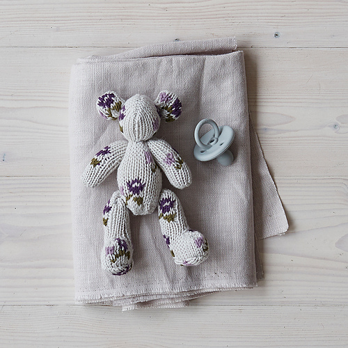 Lilac Rose Baby Layette Set photo 3