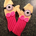 MINION INSPIRED HAT AND MITTEN SET photo 4