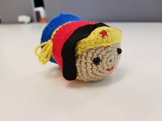 Ravelry: Wonder Woman Tsum Tsum pattern 