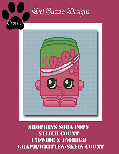 Shopkins Soda Pop - Del Guzzo Designs